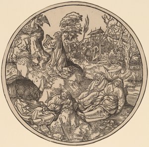 Az agónia a kertben alkotó: Jacob Cornelisz van Oostsanen