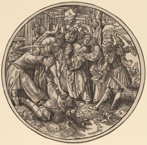 Krisztus árulása alkotó: Jacob Cornelisz van Oostsanen