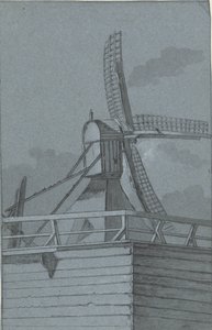 Fa alépítményű szélmalom alkotó: Jacob Ernst Marcus