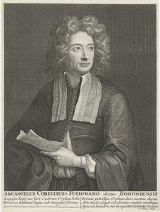 Arcangelo Corelli zeneszerző és hegedűművész portréja 1653-1713