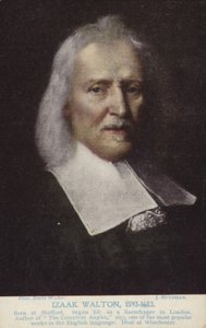 Izaak Walton (1593-1683), angol író