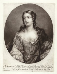 Braganza Katalin portréja