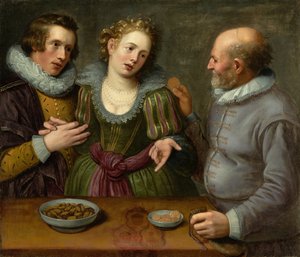 Az egyenlőtlen szerelem allegóriája, 1620 körül (olaj, vászon)