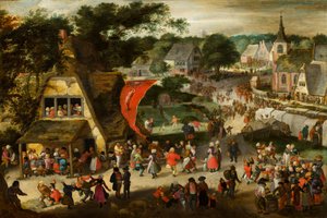 Vásár Szent Sebestyén napján, 1598 körül