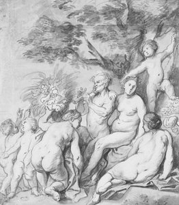 A termékenység allegóriája Recto, kb. 1640. alkotó: Jacob Jordaens