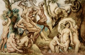 Diana fürdik alkotó: Jacob Jordaens