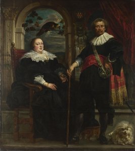 Govaert van Surpele és felesége portréja, 1636-1637 alkotó: Jacob Jordaens