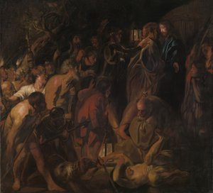 Krisztus árulása alkotó: Jacob Jordaens
