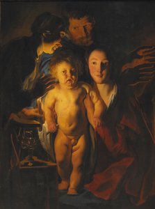 A Szent Család, 1621-2 alkotó: Jacob Jordaens