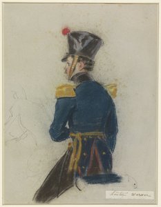 Werner hadnagy portréja lovon