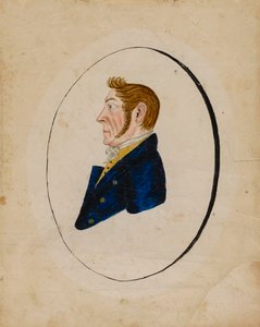 Adam Musser portréja, kb. 1822.