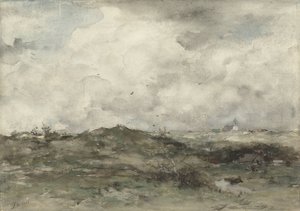dűne táj alkotó: Jacob Maris
