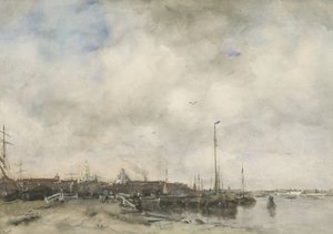 Kilátás a városra alkotó: Jacob Maris