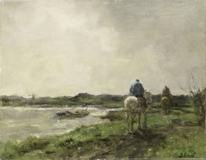 Vontatóút alkotó: Jacob Maris