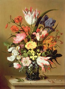 Virágok vázában, 1635