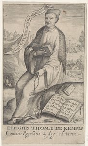 Portré van Thomas Kempisben