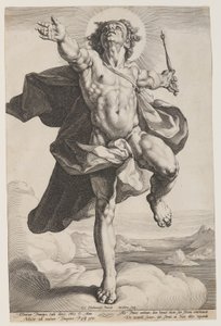 Apolló a felhőkben alkotó: Jacob Matham