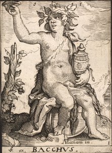 Bacchus alkotó: Jacob Matham