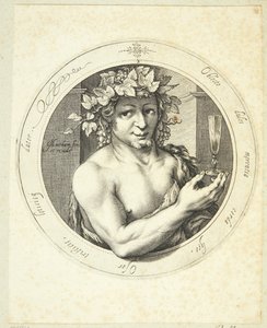 Bacchus alkotó: Jacob Matham