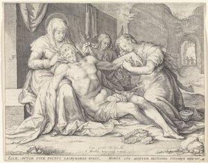 Krisztus reszketése alkotó: Jacob Matham