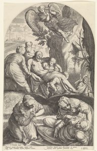 Krisztus temetése alkotó: Jacob Matham