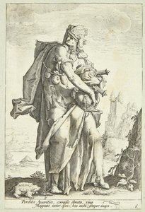Kapzsiság alkotó: Jacob Matham