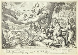 Dél, Phoebus ideje alkotó: Jacob Matham
