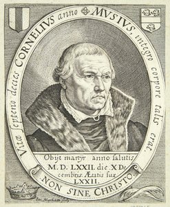 Cornelis Musius portréja alkotó: Jacob Matham