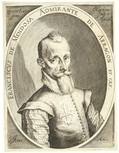 Francisco Mendoza portréja alkotó: Jacob Matham