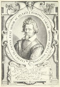 Giuseppe Cesari portréja alkotó: Jacob Matham