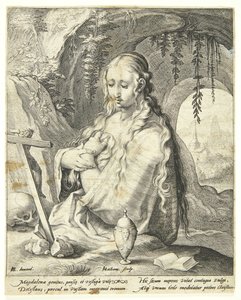 Bűnbánó Szent Mária Magdolna alkotó: Jacob Matham