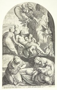 Krisztus temetése alkotó: Jacob Matham