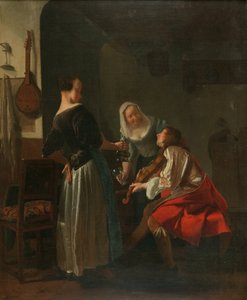 Merry Company, 1665 körül (olaj, vászon)