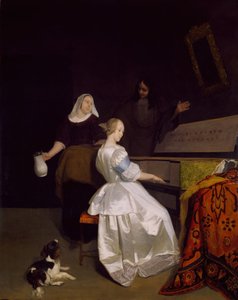 A zenelecke, 1670-72.