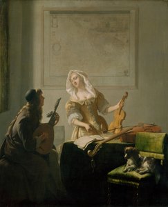 A zenelecke, 1671.