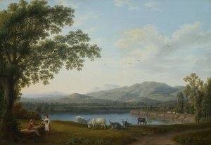 Kilátás a Sele és a Monti Alburni hegységre

Eredeti cím Blick auf den Sele und das Massiv der Monti Alburni alkotó: Jacob Philipp Hackert