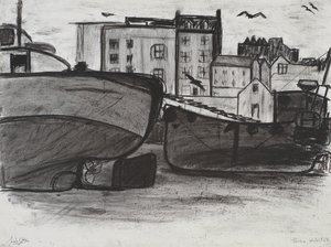 Tenby, 1994 (szén papíron)