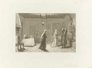 Alakzatok egy kastély belső kamrájában alkotó: Jacob Taanman