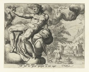 A levegő eleme Aer (cím az objektumon) A négy elem (sorozat címe) alkotó: Jacob de Gheyn (II) (attributed to)