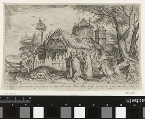 Táj romákkal a farmon Tájképek (sorozat címe) alkotó: Jacob de Gheyn (II)