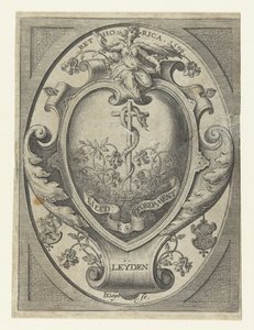 A Leideni Retorika Kamara címere A szeretet az alap alkotó: Jacob de Gheyn (II)