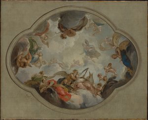 A művészetek allegóriája alkotó: Jacob de Wit