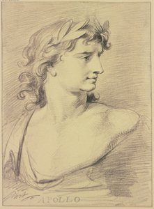 Apollón mellszobra alkotó: Jacob de Wit