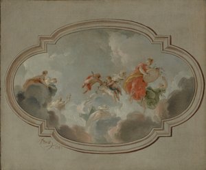 Flora és Zephyr, 1743. alkotó: Jacob de Wit