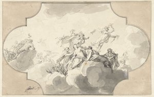 A Merkúr ellopja Vénusz övét alkotó: Jacob de Wit