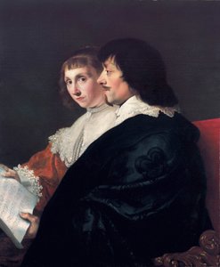 Constantijn Huygens (1596-1687) és Suzanna van Baerle (1599-1637) kettős arcképe
