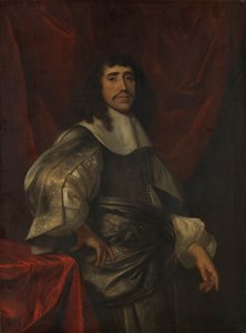 Egy férfi portréja, akiről azt gondolják, hogy Christoffel van Gangelt, Lucretia Boudaen második férje alkotó: Jacob van Loo (attributed to)