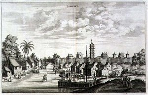 Jamcefu, egy kínai holland nagykövetség beszámolójából alkotó: Jacob van Meurs