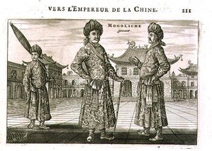 mongolok, egy holland nagykövetség beszámolójából Kínában