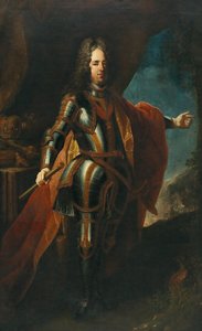 VI. Károly 1685-1740, római római császár portréja.